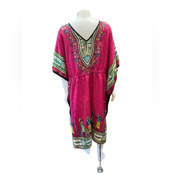 Rebellion Kafton Festival  Egyptian Motif One Size Dress - Picture 6 of 10